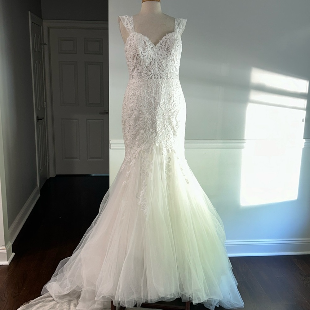 Stella York Wedding Dress Size 14 Z338